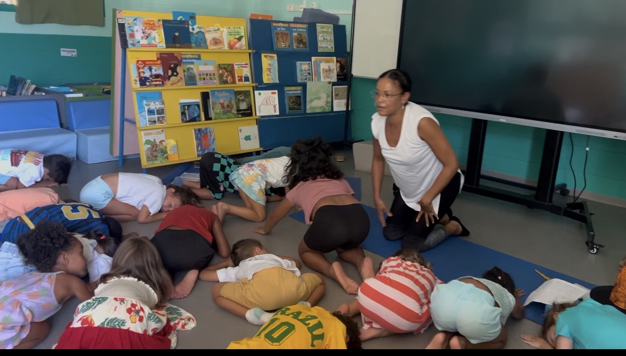 Atelier L'Explorateur du dedans avec des enfants